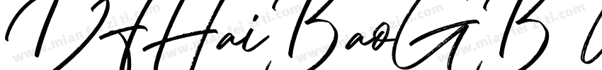 DFHaiBaoGB W12字体转换